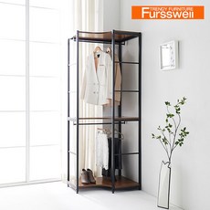 퍼스웰 리몬 드레스룸시스템행거600 코너행거(SG_157), 순백색