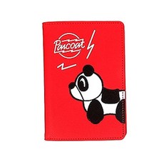팬콧 팝팬더 여권지갑_레드 phi1+3hcT