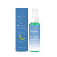 OCEAURA Pre- and Post-Hair Removal Care Spray 피부와 털을 보호하는 클렌징 및 보습 케어 스프레이, 1개, 100ml