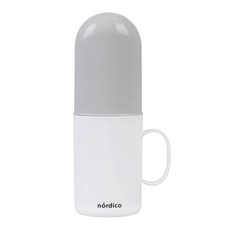 노르디코 킨더 양치컵 양치케이스, 그레이, 1개