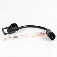 전기 자전거 배터리 충전 소켓 인터페이스 자동차 교체용 충전기 어댑 와이어 커넥터 플러그, 2.A