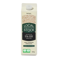 [로컬스톡] 25년 햅쌀 국내산 유기농 찹쌀, 850g, 1개