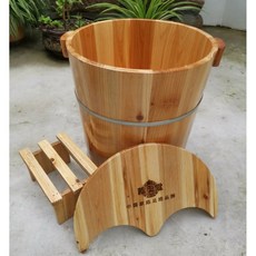 건식좌훈기 30CM 뜸부 훈증통 훈증 궁통남과 족욕통 따뜻한 엉덩이 좌훈발통, 40cm 나무통 커브뚜껑 훈증걸상