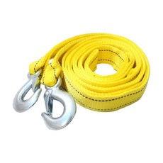 Bright Glow In Dark Towing Strap Cable 3 Meters Long Hook Design compatible with Car Trucks Safe Ni, 그림과 같이, 1개