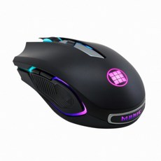 MICRONICS RGB PMW3360遊戲滑鼠, 狂躁 G40, 黑色的