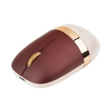 Azio IZO 무선 광학 마우스 - 블루투스 3.0 및 5.0/2.4G RF-USB 양손잡이용 디자인 PixArt PAW3212 센서 1000/1600/2400 DPI, 바로크 장미