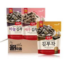 동원 양반 김부각 3종 기획세트 2호(김부각+마늘김부각+새우김부각) 각 1개씩, 1개