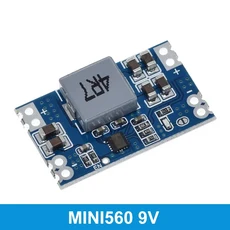 LM2596s DC-DC 스텝 다운 전원 공급 장치 모듈 3A 가변 스텝 다운 모듈 LM2596 전압 조정기 24V 12V 5V 3V MINI560 전자 부품 액세서리 소스, MINI560 9V