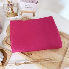 CRT 035 탐나요 레이온 스판 속 기모 원단 무지 패브릭 발열 보온 천, 1개, 진핑크