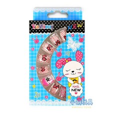 小胡玩具 盒裝美甲貼 指甲貼 兒童玩具 (電子發票), 1個
