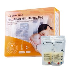 퍼펙션 일회용 이지컷 변온 초유저장팩 100ml, 30개입, 1개