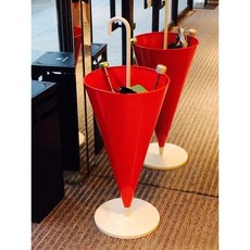 우산꽂이 우산 보관함 현관 매장 업소용 정리대 인테리어 스탠드, 빨간색