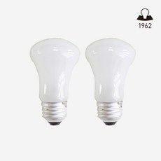 KS 국산 백열 전구 크립톤 일광 25W 불투명, 2개, 전구색