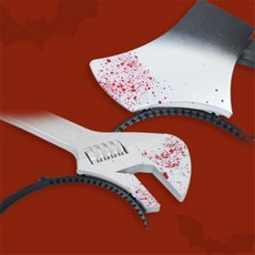 콩군하우스 호러 분장용 머리띠 리얼한표현, 주사기