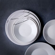 씨라인 국내 도자기 접시 소kt2512, 본상품, 색상, 1개