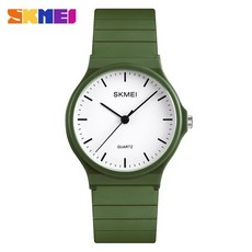 SKMEI 1419 時尚簡約 PU錶帶防水運動手錶 男女適用