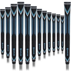 SAPLIZE 골프 클럽 그립 3팩 - 마찰력이 뛰어난 질감의 고무 우수한 충격 흡수 및 안정적인 느낌 그립 테이프 5개 포함 - 용제/제거 도구 없음 CC10 시리즈, Jumbo