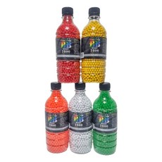 6mm 비비탄 2800개입 색상탄 플라스틱총알