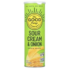 더 굿 크리스프 컴퍼니 감자 크리스프 사워 크림 and 양파 160g(5.6oz) GCC-00705, 160g, 1개