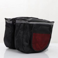 【開發票/統編】自行車馱包 前樑包 單車裝備配件 永久山地車防水後貨架包 尾包後座包 單車裝備配件防水收納包 騎行裝備包, 1個, 紅色雙馱包, 紅色