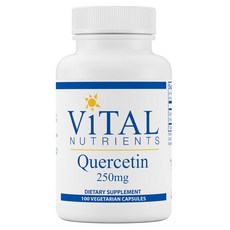 Vital Nutrients 槲皮素素食膠囊 250mg, 1個, 100 件