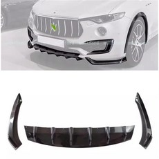 카본 후면 범퍼 배기 디퓨저 립 마세라티 르반테 S 16-18년 호환, 삼