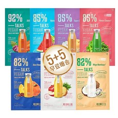 미샤 톡스 비건 착즙 시트 마스크 27g 10매, 1개입