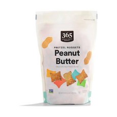 365 홀푸드마켓 땅콩 버터 프레첼 너겟, 1개, 510g