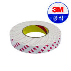 3M 초강력 3M 장수명 폼 양면테이프 10m 20mm폭 블랙박스 사무실 공장 어린이집