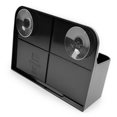 레코멘 흡착정리함 흡착식다용도수납함, 검정