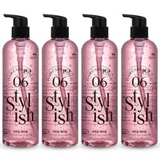 꽃을든남자 스타일리쉬 헤어케어시스템 내추럴 헤어젤, 4개, 500ml