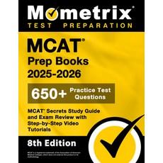 (英文圖書)MCAT Prep Books 2025-2026 - 650+ Practice Test Questions MCAT Secrets Study Gui... 平裝版, Mometrix Media LLC, 英文