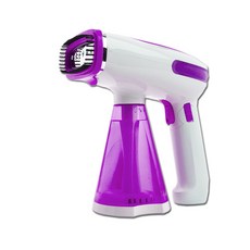 德京 智慧型折疊式掛燙機 紫蝶機/藍蝶機 輕巧摺疊，快速預熱，多角度熨燙，高溫殺菌除螨, 紫色, 2個