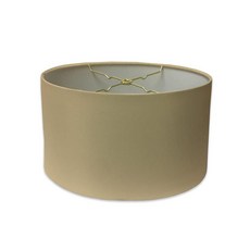 Royal Designs Inc. 얕은 타원형 하드백 램프 갓 HB-611-12LNEG 리넨 에그쉘 25.4 x 15.4 x 17.8cm(10 x 6 x 12 x 7.5, 앤티크 골드