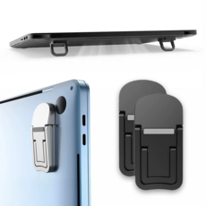 피키베어 슬림 부착형 브라켓 노트북 받침대, 블랙