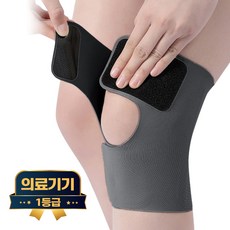 라이프엠디 1+1 의료용 무릎 보호대 슬림형 무릅 관절 아대 기능성 슬개건 부목 얇은 관절무릅 니슬리브 슬개골 고탄력 압박밴드, 딥그레이, 2개
