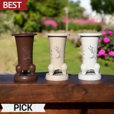 피클레온 홍익난분 난화분 롱 WPC 동양란 춘란 커머스픽101, 화이트