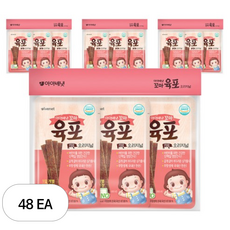 아이배냇 꼬마 육포 오리지널 35g x 3p, 돈육맛, 105g, 48개