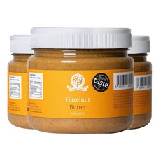 뉴트럴 월드 100% 헤이즐넛 페이스트, 3개, 1kg, 1