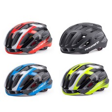 Promend一體成型破風款自行車安全帽【坤騰國際】，輕量透氣，安全防護, 消光黑, 1個