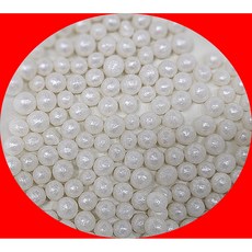 화이트 펄 진주 아라잔 스프링클 빼빼로만들기 발렌테이 초콜릿 베이킹 두바이 초콜릿 만들기 데코, 1개, 1kg