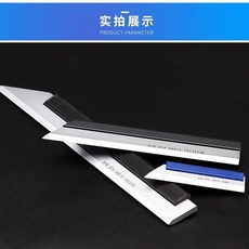 鴻正量具 刀口角尺高精度碳鋼刀口平尺, 1個, 刀口平尺150m