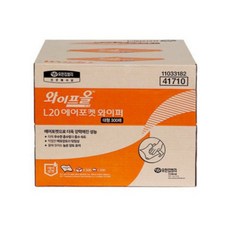 유한킴벌리 와이프올 L20 에어포켓 와이퍼 대형 300매 1박스 41710, 1개