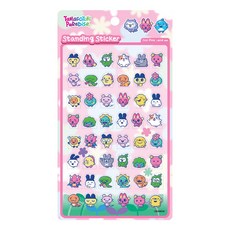 다마고치 파라다이스 스탠딩 스티커 Dot Pink Land, 단품, 대원앤북, 반다이남코코리아