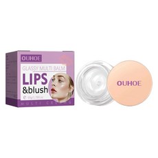 립 글로스 볼 블러셔 워터프루프 오래 다용도 눈 입술 메이크업 리퀴드 블러시 크림 브라이트닝 페이셜, 1개