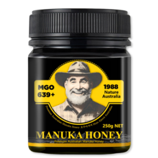 [한정판매] 호주아저씨 프리미엄 호주 마누카꿀 뉴질랜드 마누카꿀 프로폴리스 MGO639+ UMF15+ 이루웰, 1개, 250g
