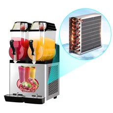 商用家用雪融機單缸雙缸三缸雪泥機全自動冷飲機沙冰機飲料, 1個, 雪融機[配件2