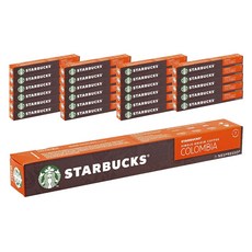 스타벅스 네스프레소 콜롬비아 싱글 오리진 캡슐커피, 240개입, 10개입, 5.7g, 24개