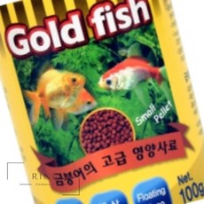 리니홈 금붕어 사료 100g 물고기먹이