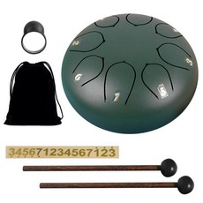 노트 부채 드럼 가방 스틱 레인 악기 엔터테인먼트 명상 요가 선 선물, 1개